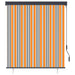 Jaluzea tip rulou de exterior, galben și albastru, 140 x 250 cm - WALTI WALTI