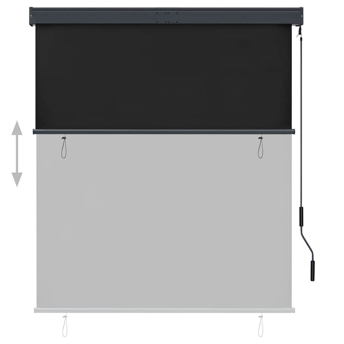 Jaluzea tip rulou de exterior, antracit, 140 x 250 cm - WALTI WALTI