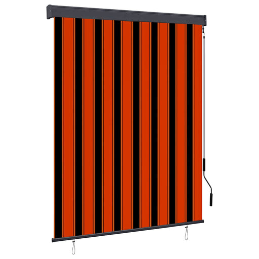 Jaluzea tip rulou de exterior, portocaliu și maro, 140 x 250 cm - WALTI WALTI