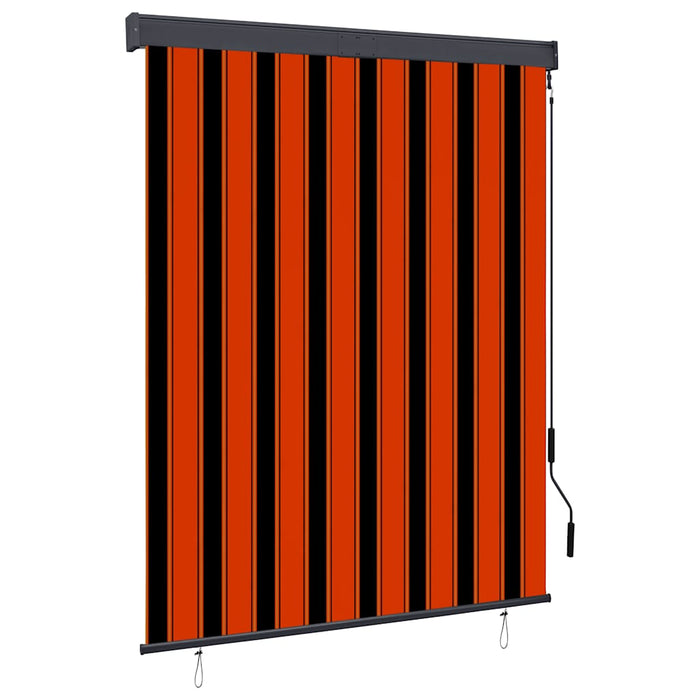 Jaluzea tip rulou de exterior, portocaliu și maro, 140 x 250 cm - WALTI WALTI