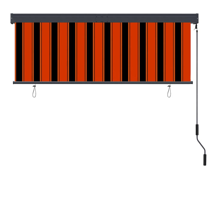 Jaluzea tip rulou de exterior, portocaliu și maro, 160 x 250 cm - WALTI WALTI
