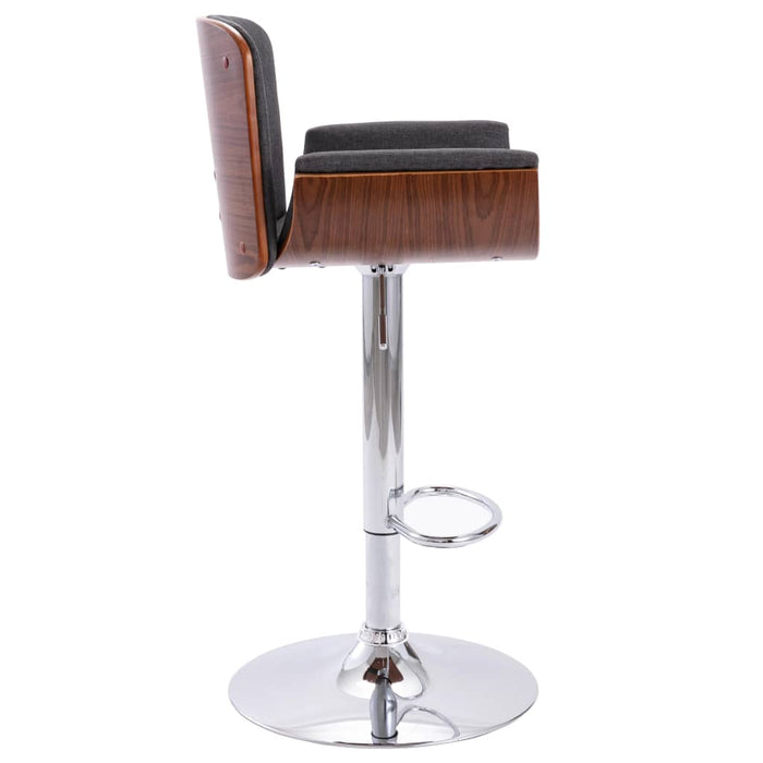Scaun de bar, gri, material textil - WALTI WALTI