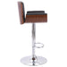 Scaun de bar, gri, material textil - WALTI WALTI