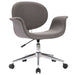 Scaun de sufragerie pivotant, gri, material textil - WALTI WALTI