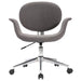 Scaun de sufragerie pivotant, gri, material textil - WALTI WALTI