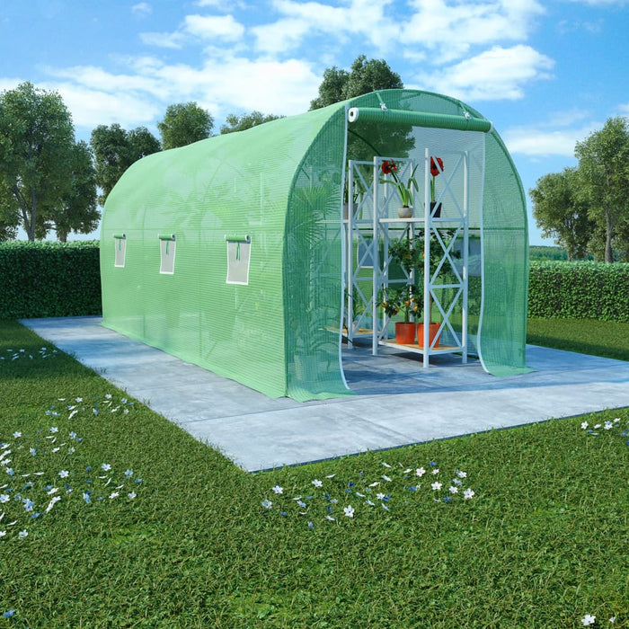 Seră, 9 m², 4,5 x 2 x 2 m - WALTI WALTI
