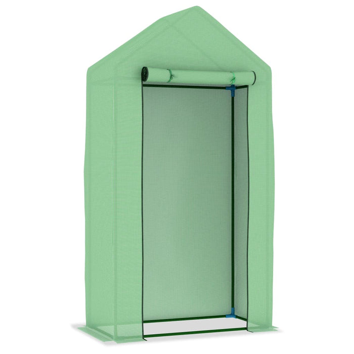 Seră cu cadru din oțel, 0,5 m², 1 x 0,5 x 1,9 cm - WALTI WALTI