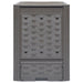 Compostoare grădină 3 buc. maro 60x60x83 cm 900 L plastic ratan - WALTI WALTI
