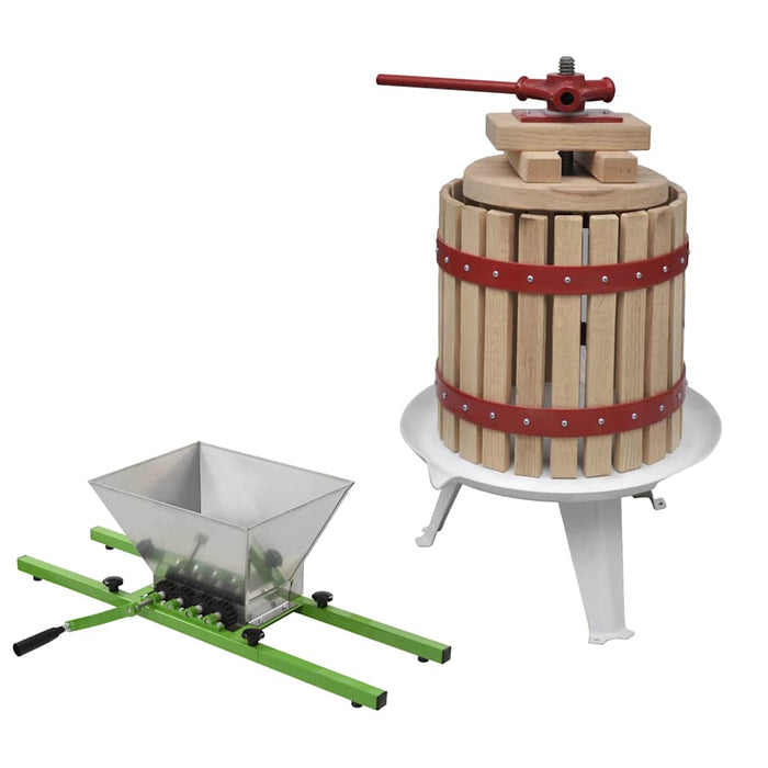 Set de presă și zdrobitor de fructe & vin, 2 piese WALTI