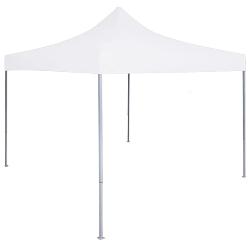 Cort de petrecere pliabil profesional, alb, 3 x 3 m, oțel - WALTI WALTI