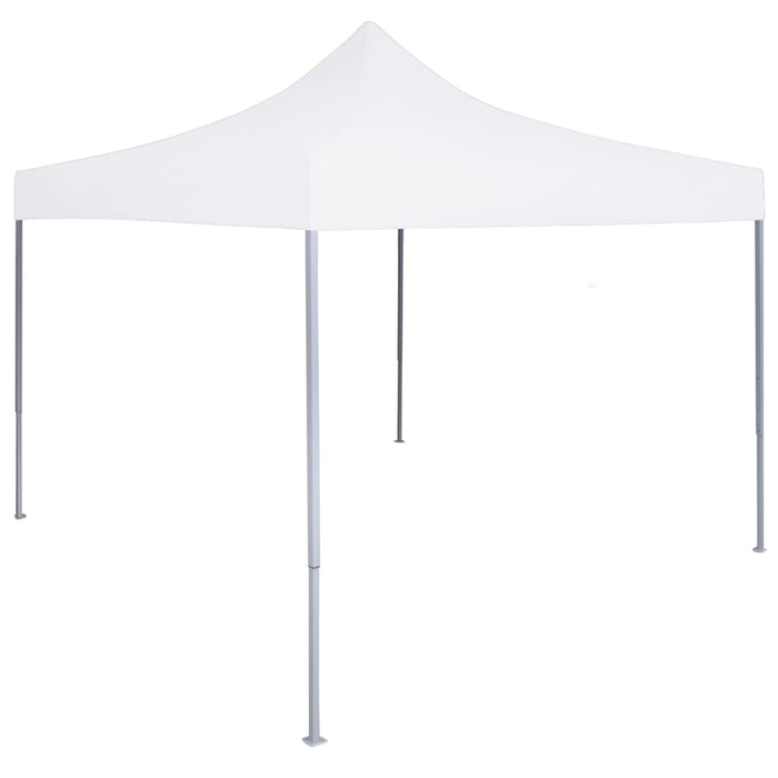 Cort de petrecere pliabil profesional, alb, 3 x 3 m, oțel - WALTI WALTI