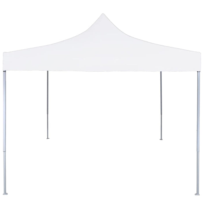 Cort de petrecere pliabil profesional, alb, 3 x 3 m, oțel - WALTI WALTI