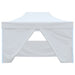 Cort de petrecere pliabil cu 4 pereți, alb, 3 x 4,5 m - WALTI WALTI