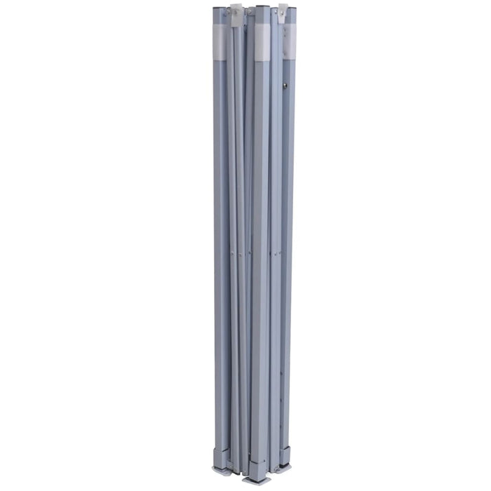 Cort de petrecere pliabil cu 2 pereți, crem, 2 x 2 m, oțel - WALTI WALTI