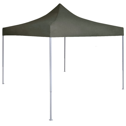 Cort de petrecere pliabil profesional, antracit, 2 x 2 m, oțel - WALTI WALTI