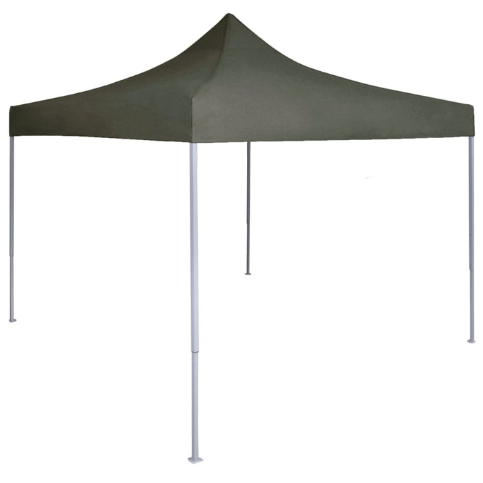 Cort de petrecere pliabil profesional, antracit, 2 x 2 m, oțel - WALTI WALTI