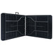 Masă grădină pliabilă, negru, 180x75x72 cm, HDPE imitație ratan - WALTI WALTI