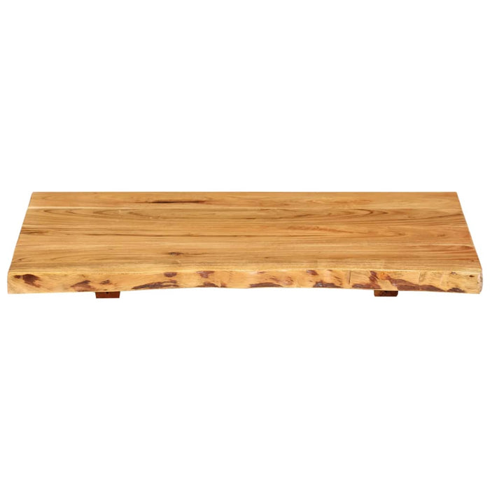 Blat lavoar de baie, 58x52x2,5 cm, lemn masiv de acacia WALTI