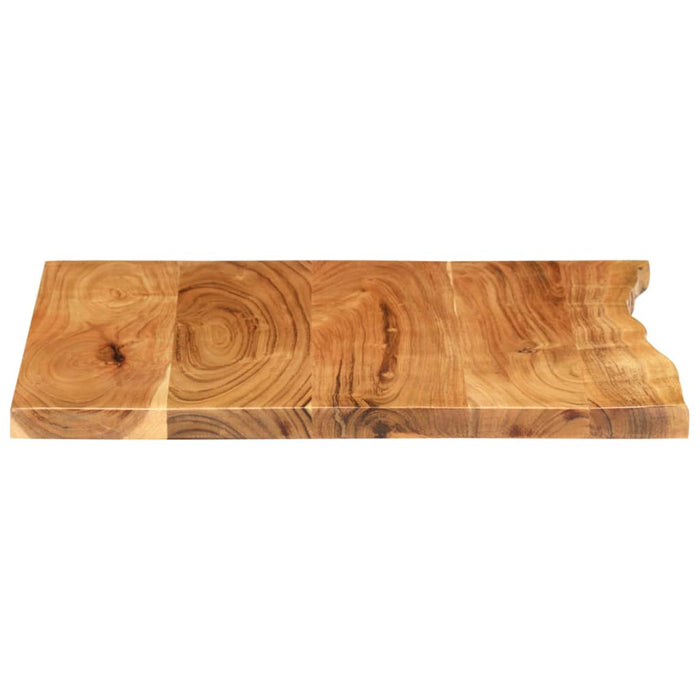 Blat lavoar de baie, 58x52x2,5 cm, lemn masiv de acacia WALTI