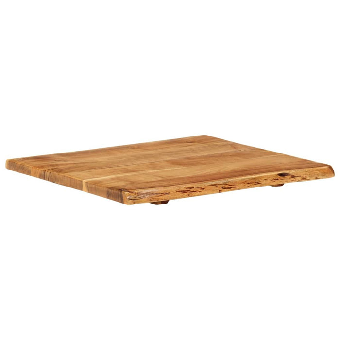 Blat lavoar de baie, 58x52x2,5 cm, lemn masiv de acacia WALTI