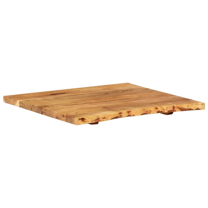 Blat lavoar de baie, 58x52x2,5 cm, lemn masiv de acacia WALTI