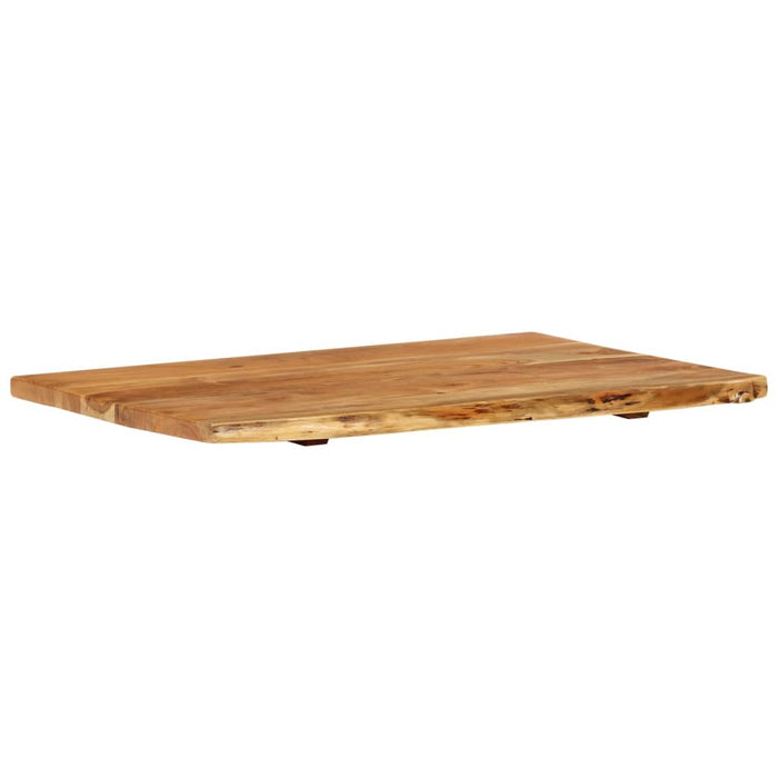 Blat lavoar de baie, 80x52x2,5 cm, lemn masiv de acacia WALTI