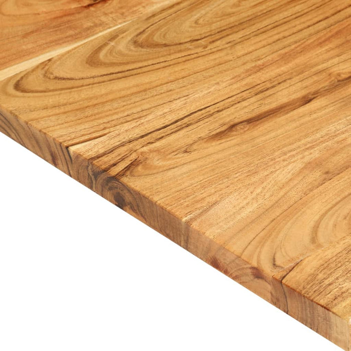 Blat lavoar de baie, 80x52x2,5 cm, lemn masiv de acacia WALTI
