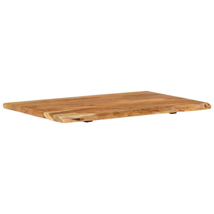 Blat lavoar de baie, 80x52x2,5 cm, lemn masiv de acacia WALTI