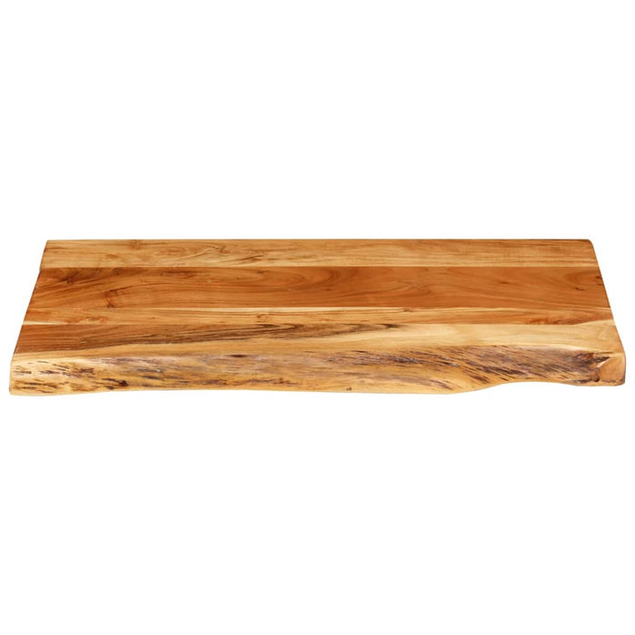 Blat lavoar de baie, 80x52x3,8 cm, lemn masiv de acacia WALTI