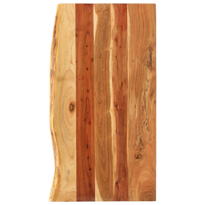 Blat lavoar de baie, 100x52x2,5 cm, lemn masiv de acacia WALTI