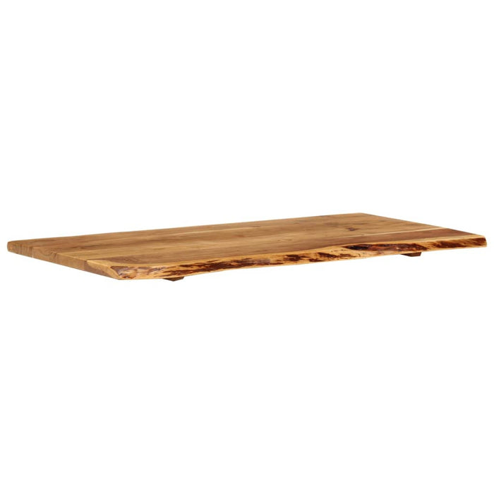 Blat lavoar de baie, 100x52x2,5 cm, lemn masiv de acacia WALTI