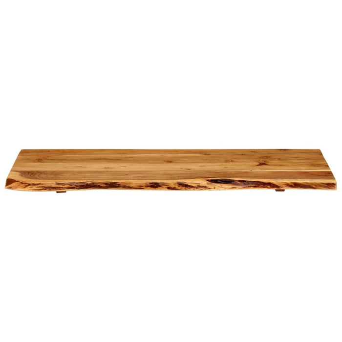 Blat lavoar de baie, 100x52x2,5 cm, lemn masiv de acacia WALTI