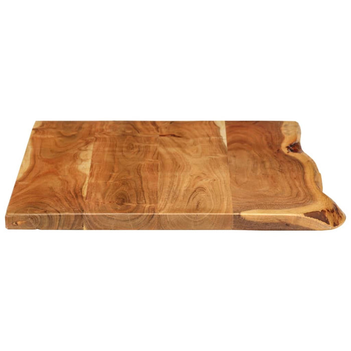 Blat lavoar de baie, 100x52x2,5 cm, lemn masiv de acacia WALTI
