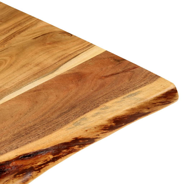 Blat lavoar de baie, 100x52x2,5 cm, lemn masiv de acacia WALTI