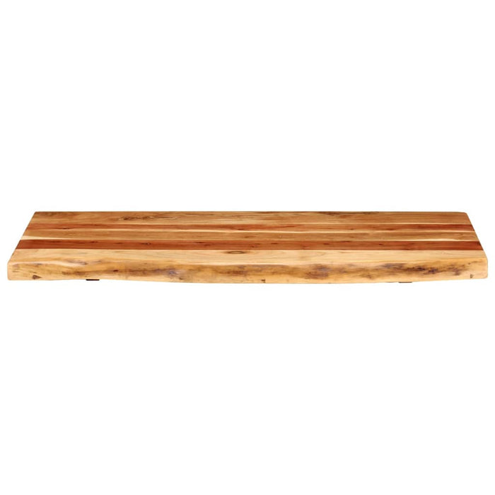 Blat lavoar de baie, 100x52x3,8 cm, lemn masiv de acacia - WALTI WALTI