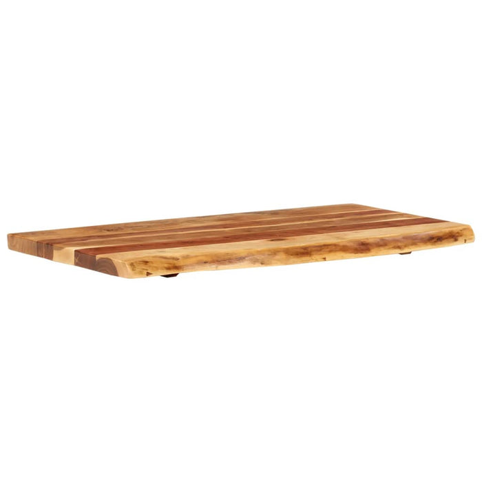 Blat lavoar de baie, 100x52x3,8 cm, lemn masiv de acacia - WALTI WALTI
