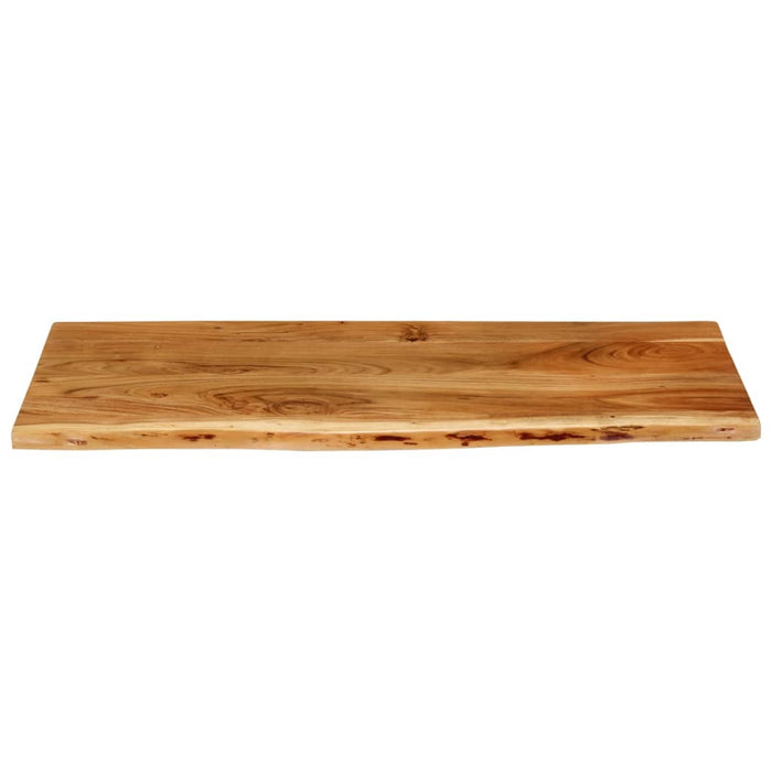 Blat lavoar de baie, 114x52x2,5 cm, lemn masiv de acacia - WALTI WALTI