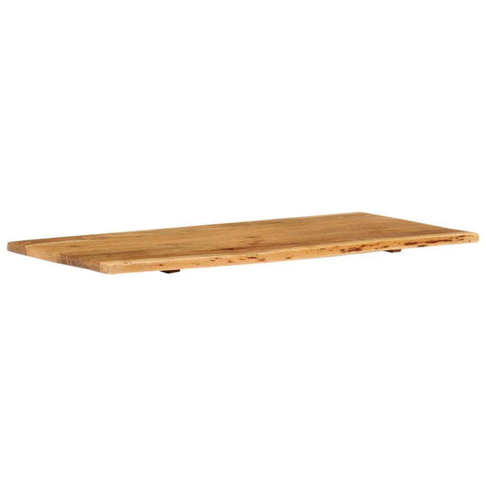 Blat lavoar de baie, 114x52x2,5 cm, lemn masiv de acacia - WALTI WALTI