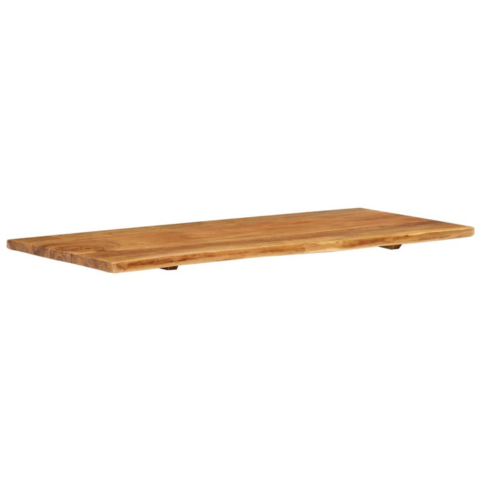 Blat lavoar de baie, 114x52x2,5 cm, lemn masiv de acacia - WALTI WALTI