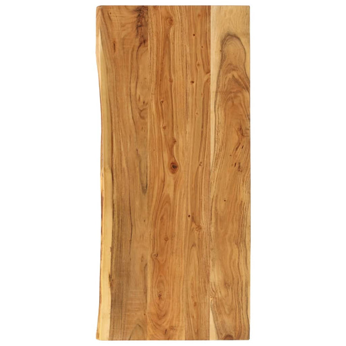 Blat lavoar de baie, 140x52x2,5 cm, lemn masiv de acacia WALTI