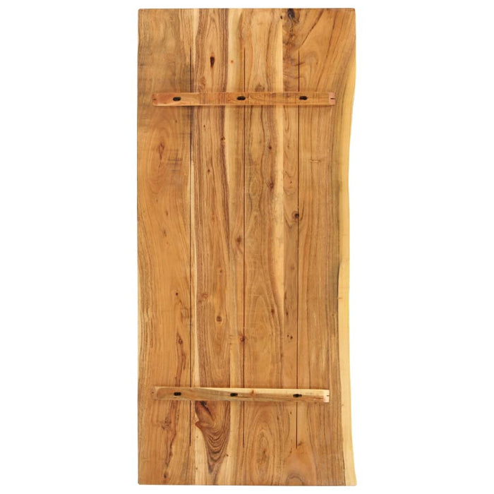 Blat lavoar de baie, 140x52x2,5 cm, lemn masiv de acacia WALTI