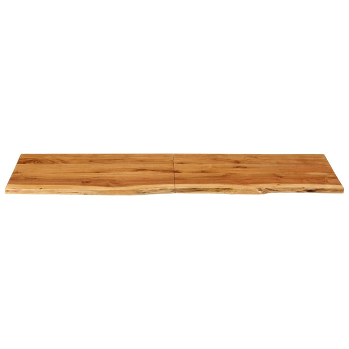 Blat lavoar de baie, 140x52x2,5 cm, lemn masiv de acacia WALTI