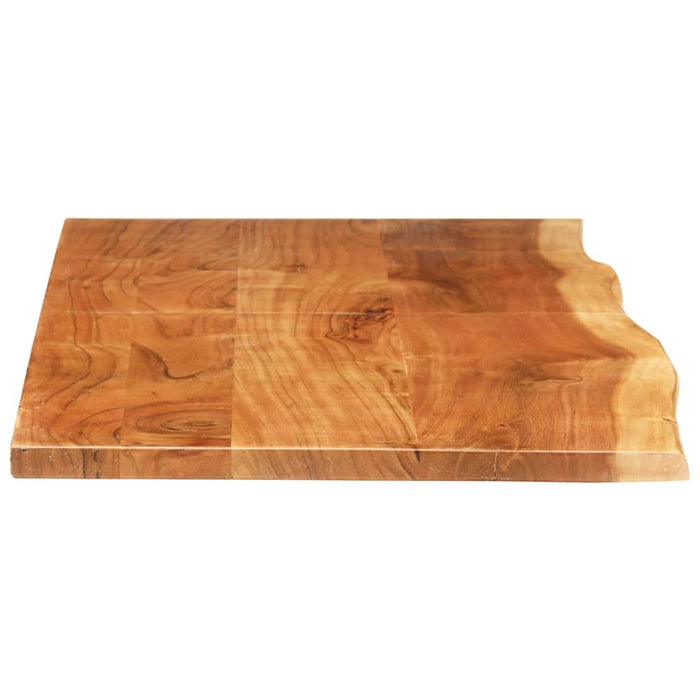 Blat lavoar de baie, 140x52x2,5 cm, lemn masiv de acacia WALTI