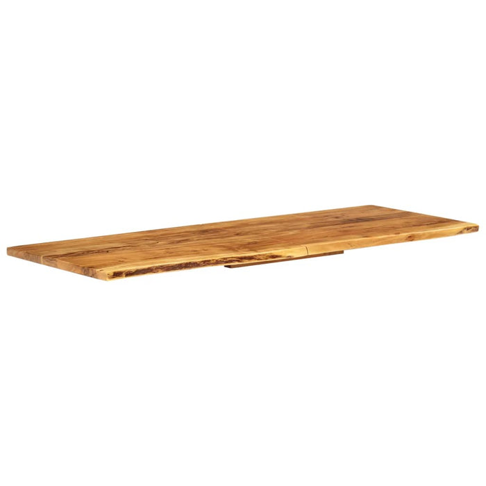 Blat lavoar de baie, 140x52x2,5 cm, lemn masiv de acacia WALTI