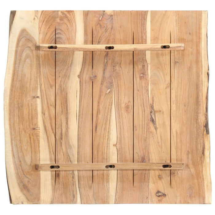 Blat de masă, 58x(50-60)x3,8 cm, lemn masiv de acacia - WALTI WALTI