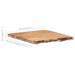 Blat de masă, 58x(50-60)x3,8 cm, lemn masiv de acacia - WALTI WALTI