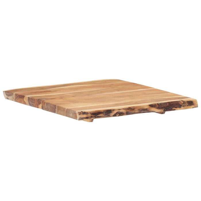 Blat de masă, 58x(50-60)x3,8 cm, lemn masiv de acacia - WALTI WALTI