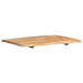 Blat de masă, 80x(50-60)x2,5 cm, lemn masiv de acacia - WALTI WALTI