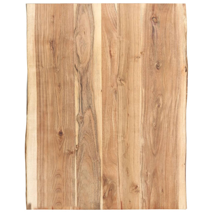 Blat de masă, 60x(50-60)x3,8 cm, lemn masiv de acacia - WALTI WALTI