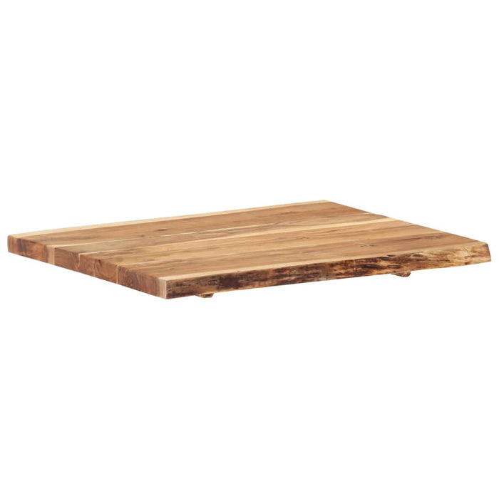 Blat de masă, 60x(50-60)x3,8 cm, lemn masiv de acacia - WALTI WALTI